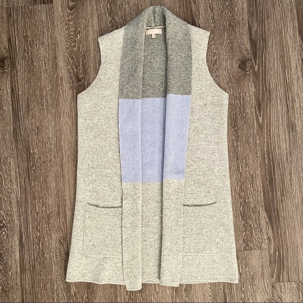 Benedetta B open front cashmere blend